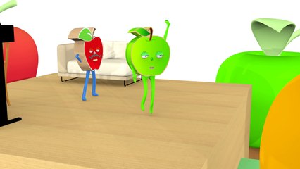 Wood Apple Finger Family Toy Apple Daddy Finger Song