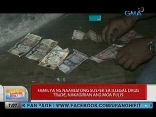 UB: Pamilya ng naarestong suspek sa illegal drug trade, nakagirian ang mga pulis