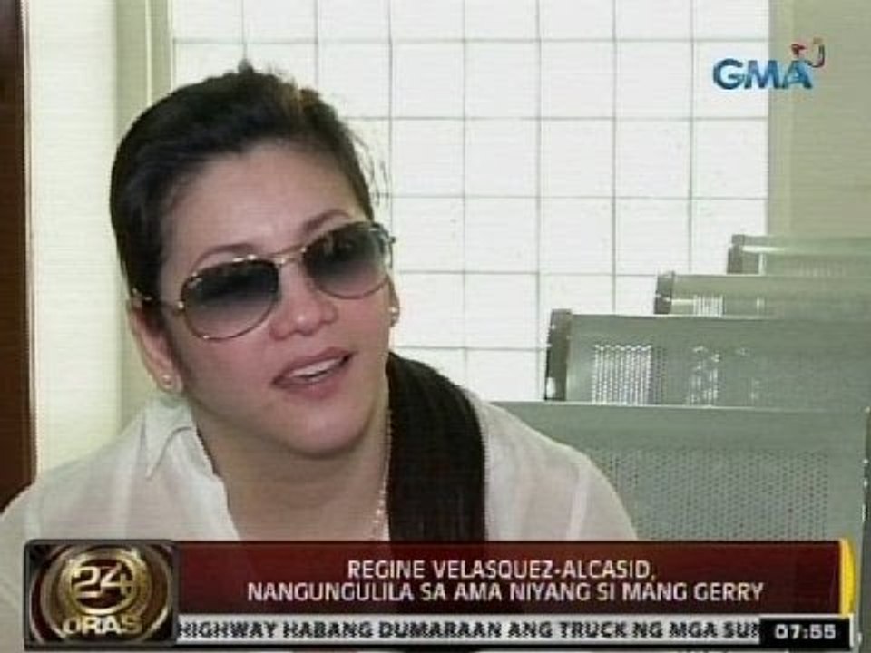 24Oras: Regine Velasquez-Alcasid, nangungulila sa ama niyang si Mang Gerry
