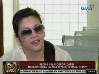 24Oras: Regine Velasquez-Alcasid, nangungulila sa ama niyang si Mang Gerry