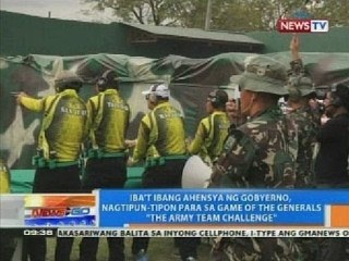 Iba't ibang ahensya ng gobyerno, nagtipun-tipon para sa Game of the Generals