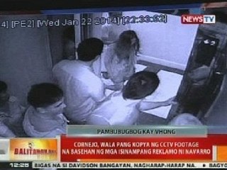 BT: Cornejo, wala pang kopya ng CCTV footage na basehan ng mga isinampang reklamo ni Vhong