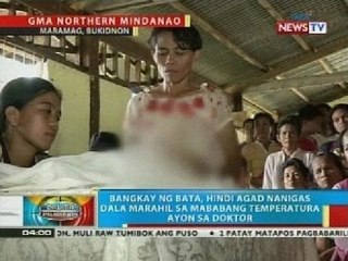 BP: Bata sa Maramag, Bukidnon na idineklarang patay, tumibok daw muli ang puso