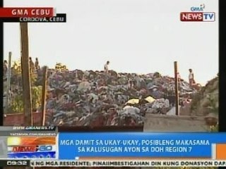 NTG: Bundok ng ukay-ukay sa Cordova, Cebu, pinaiimbestigahan ng mga otoridad