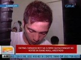 UB: Dating carwash boy na suspek sa pagtangay ng kotse sa isang mall sa QC, arestado