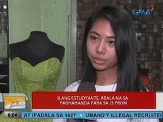 UB: Ilang estudyante, abala na sa paghahanda para sa JS prom