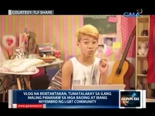 Saksi: Vlog na Bekitaktakan, tinatalakay ang ilang maling pananaw sa mga myembro ng LGBT