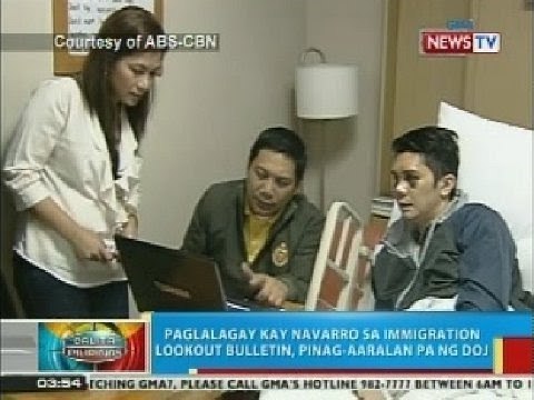 Paglalagay kay Vhong Navarro sa Immigration look out bulletin, pinag-aaralan pa ng DOJ