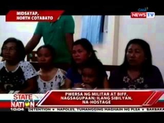 SONA: Pwersa ng militar at BIFF, nagsagupaan; ilang sibilyan at opisyal, na-hostage