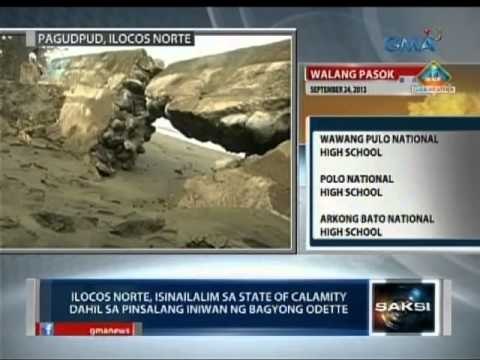 Saksi: Mga lalawigan sa Northern Luzon, napuruhan sa bagsik ng Bagyong Odett