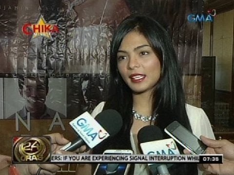 24 Oras: Lovi Poe, sinagot ang usap-usapang hindi niya pinayagang manligaw si Rocco Nacino
