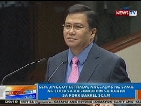 NTG: Estrada, naglabas ng sama ng loob sa pagkakadiin sa kanya sa pork barrel scam