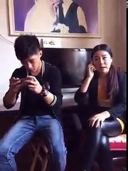 Hahaha Girl Talking In Phone What A Reaction