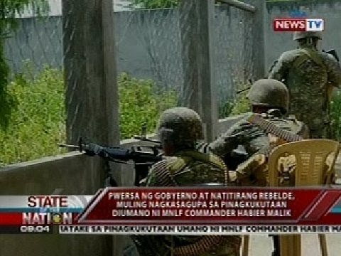 SONA: Pwersa ng gobyerno at natitirang rebelde, muling nagkasagupa