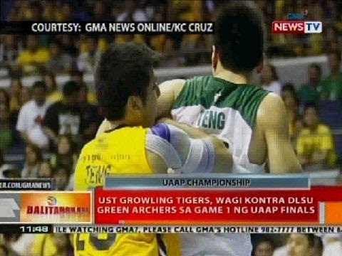 BT: UST Growling Tigers, wagi kontra DLSU Green Archers sa Game 1 ng UAAP Finals