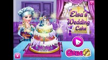 ᴴᴰ ♥♥♥ Disney Frozen Games - Princess Elsa Elsas Wedding Cake - Baby videos games for kids