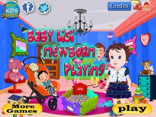 Download Video: Disney Frozen Games - Baby Lisi Newborn Playing - Disney Princess Games for Girls