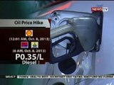 QRT: Oil price adjustment (Oct. 7, 2013)