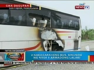 Download Video: BP: 2 nakagaraheng bus sa Pangasinan, sinunog ng nasa 5 armadong lalaki