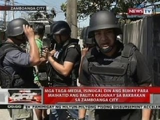 QRT: Mga taga-media, isinugal din ang buhay para maihatid ang balita sa bakbakan sa Zamboanga