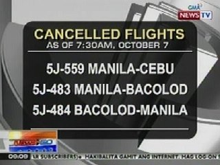 Descargar video: NTG: Cebu Pacific, nagkansela ng ilang flights ngayong araw dahil sa sama ng panahon