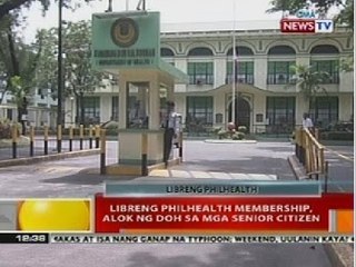 BT: Libreng Philhealth membership, alok ng DOH sa mga senior citizen