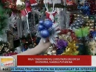UB: Mga tindahan ng christmas decor sa Divisoria, nagsulputan na