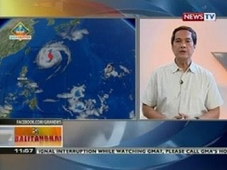 BT: Weather update as of 11:56 a.m. (Oct. 4, 2013)