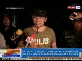 NTG: Sr. Supt. Chiquito Malayo, tinanggal bilang OIC ng Zamboanga City Police