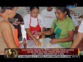 24 Oras: Sanitation projects, dapat sanang pinaglaanan ng 2 NGO