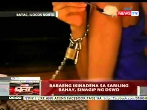 QRT:: Babaeng ikinadena sa sariling bahay sa Ilocos Norte, sinagip ng DSWD