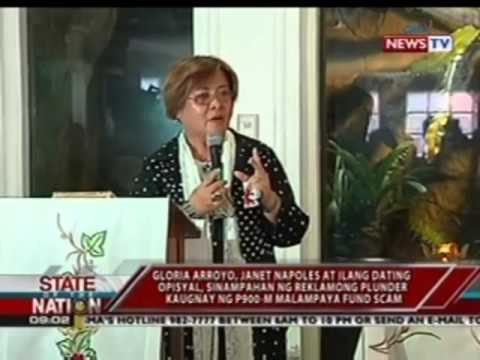 SONA: Arroyo, Napoles, at ilang dating opisyal, sinampahan ng reklamong plunder