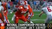 ---College Football Playoff National Championship Preview -u0026 Prediction