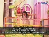 24 Oras: Ryzza Mae Dizon, itinanghal na 
