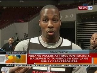 BT: Indiana Pacers at Houston Rockets, nagkwento tungkol sa kanilang buhay basketbolista