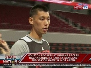 SONA: Jeremy Lin ng Houston Rockets, pinagkaguluhan sa media day ng NBA Global Games