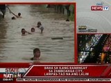 SONA: Baha sa ilang barangay sa Zamboanga City, umabot na ng lampas tao