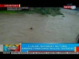 BP: 2 lalaki sa Dumaguete, natangay ng tubig habang tumatawid sa ilog