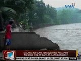Malakas na ulan, nagdulot ng pag-apaw ng ilang ilog at baha sa ilang barangay sa Zamboanga City