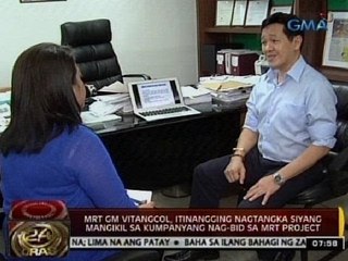 Exclusive: Vitangcol, itinangging nagtangka siyang mangikil sa kumpanyang nag-bid sa MRT project