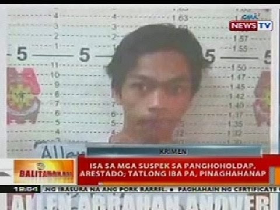 BT: 1 sa mga suspek sa panghoholdap sa bus sa Mandaluyong, arestado