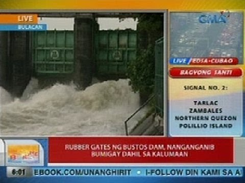 UB: Rubber gates ng Bustos Dam, nanganganib bumigay dahil sa kalumaan