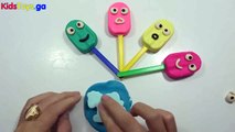 PEPPA PIG PLAY DOH Ice Cream Molds Funny & Creative FOR Kids TOYS PlayDoh Fun! - learn numbers