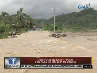 24 Oras: Bagyong Santi, patuloy ang paggalaw palabas ng PAR
