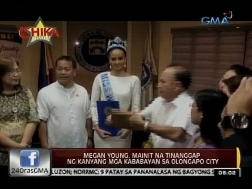 24 Oras: Megan Young, mainit na tinanggap ng kanyang mga kababayan sa Olongapo City