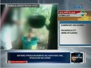 Saksi: Batang pinaghahampas ng kanyang ina, ipasusuri ng DSWD
