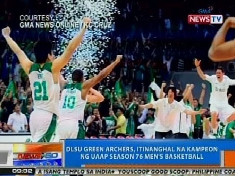 NTG: DLSU Green Archers, itinanghal na kampeon ng UUAP Season 76 Men's Basketball