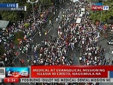 NTVL: Medical at evangelical mission ng Iglesia ni Cristo, nagsimula na