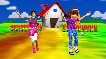 Two Little Hands Go Poem For Kids | Latest 3d Nursery Rhymes For Children