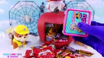 Happy Halloween Paw Patrol Marshall Pumpkin Candy Toy Surprises Fun Kids Video